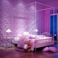 Royal modern style foam wall stickers/ 3d foam wallpaperfor kids bedroom