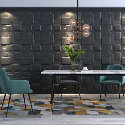 Excellent Quality Decorative Panel PVC Melamine Wall Panels 3D for Interior Wall Decor