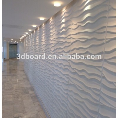 eco-friendly decorative material pressed wood model 3d wall panel