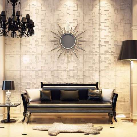 interior decoration natural waterproof wall mural