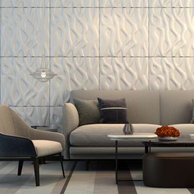 melamine decorative board 3d wood effect wall panel for wholesale