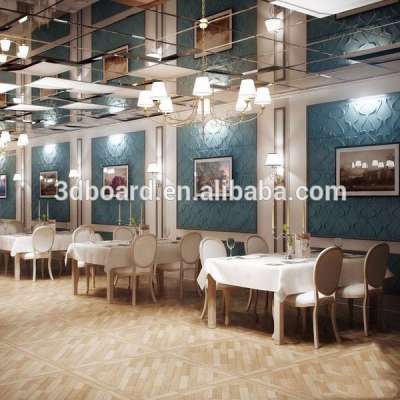 Modern 3d wall panel bamboo for bar and night club decoration