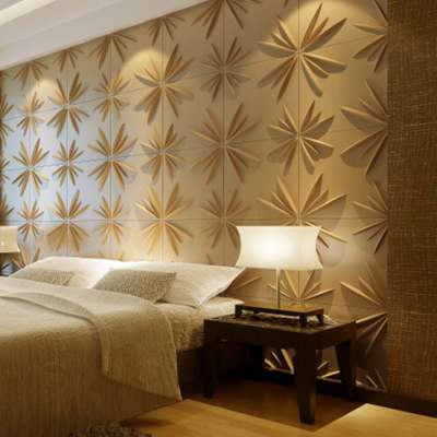 Embossed effect decorative calcium silicate board