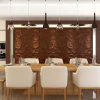 3d decoration resistant material stone wall panel