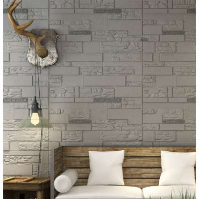 2020 hot sale 3d wallpaper foam wallpaper home decor