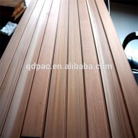 Western red cedar solid wood wall panel